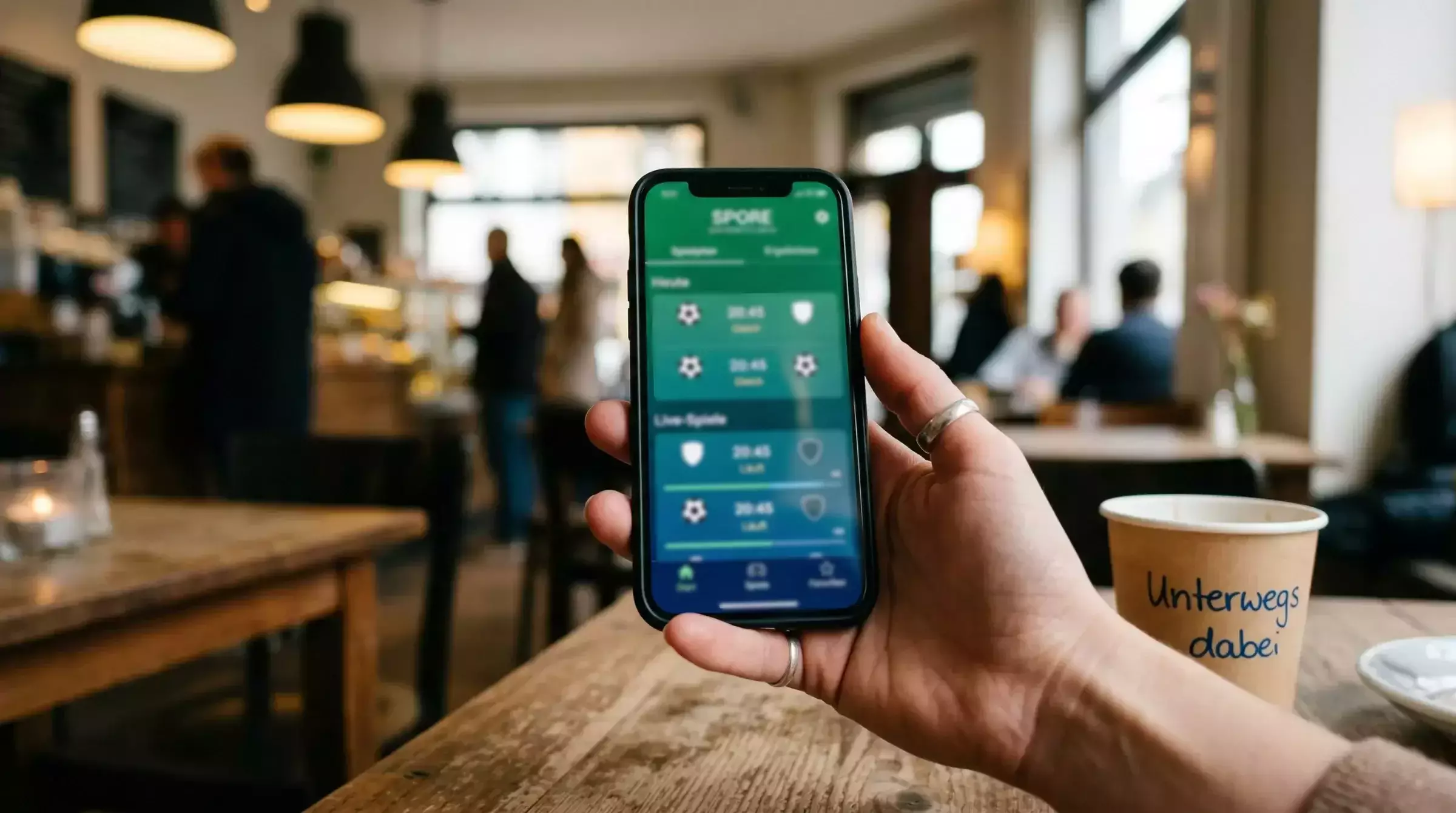 WM 2026 Mobile Wetten App auf Smartphone